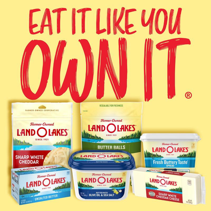 slide 4 of 7, Land O'Lakes Land O Lakes Butter with Canola Oil - 15oz, 15 oz