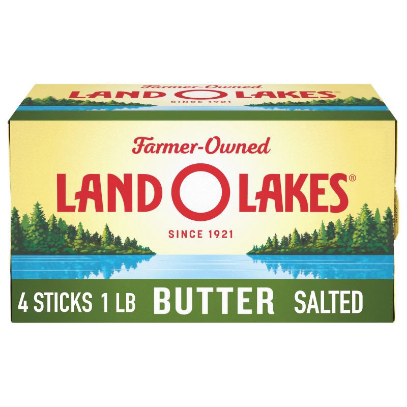 slide 1 of 2, Land O'Lakes Land O Lakes Salted Butter - 1lb, 1 lb