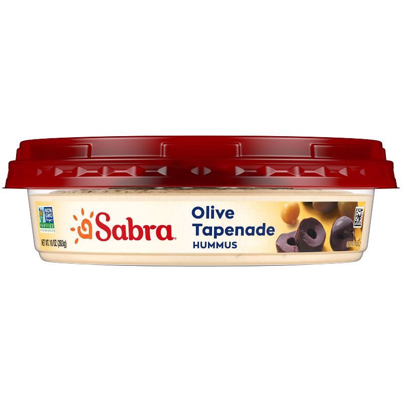 slide 3 of 6, Sabra Olive Tapenade Hummus - 10oz, 10 oz