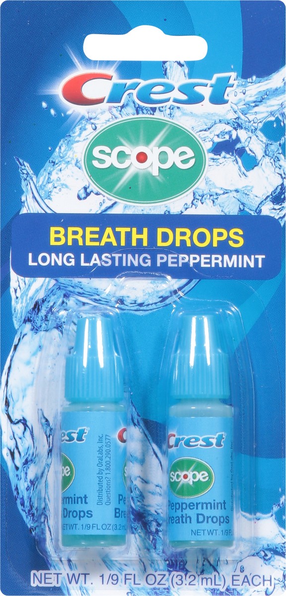 slide 4 of 13, Crest Long Lasting Peppermint Breath Drops 2 ea, 2 ct