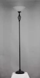 ROOM & RETREAT RR Birdcage Torchiere Floor Lamp