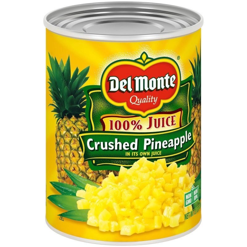 slide 2 of 3, Del Monte Crushed Pineapple in 100% Juice 20oz, 20 oz