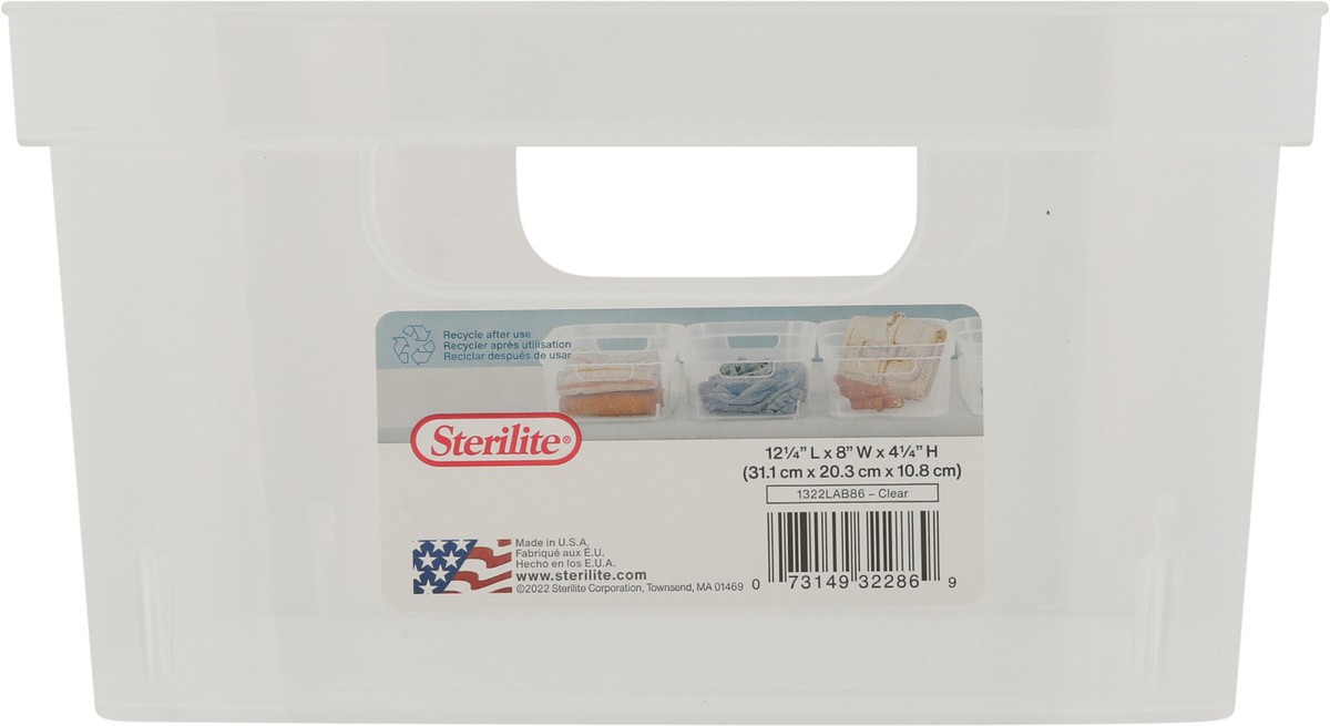 slide 6 of 9, Sterilite Small Storage Bin, 1 ct