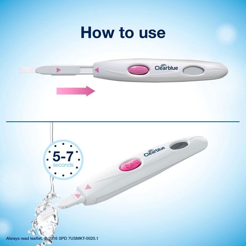 slide 7 of 10, Clearblue Digital Ovulation Predictor Kit with Digital Ovulation Test Results - 20ct, 20 ct