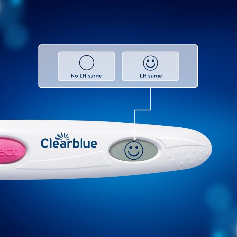 slide 9 of 10, Clearblue Digital Ovulation Predictor Kit with Digital Ovulation Test Results - 20ct, 20 ct