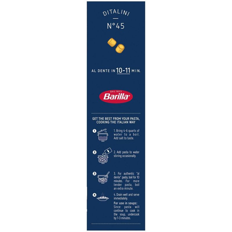 slide 6 of 7, Barilla Ditalini Pasta - 16oz, 16 oz