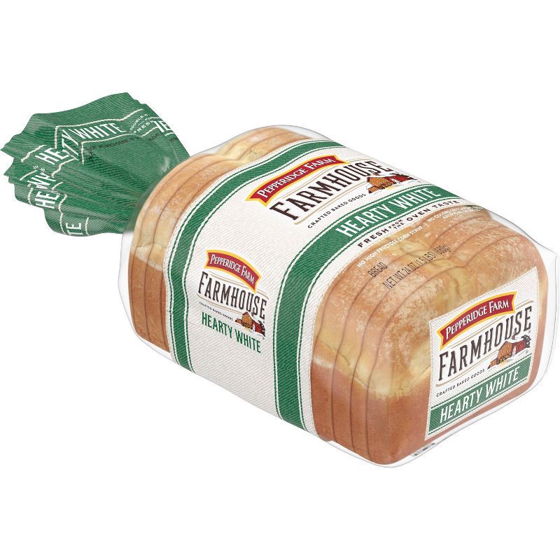 slide 5 of 6, Pepperidge Farm Farmhouse Hearty White Bread - 24oz, 24 oz