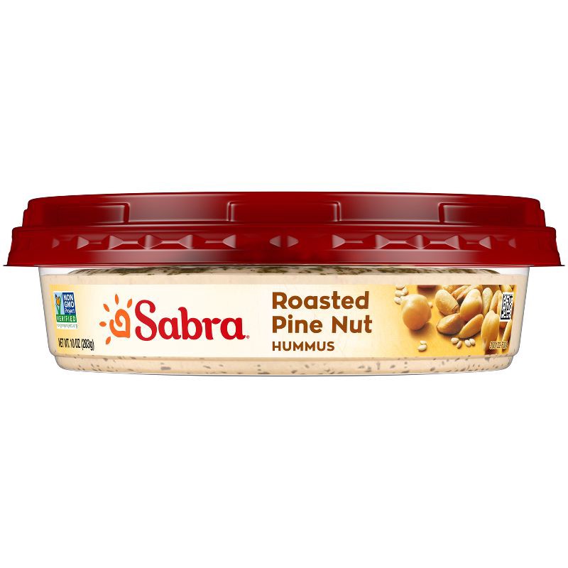 slide 2 of 5, Sabra Roasted Pine Nuts Hummus - 10oz, 10 oz