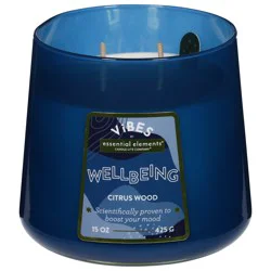 Candle-lite® Essential Elements Vibes Wellbeing Fruity Floral Jar Candle