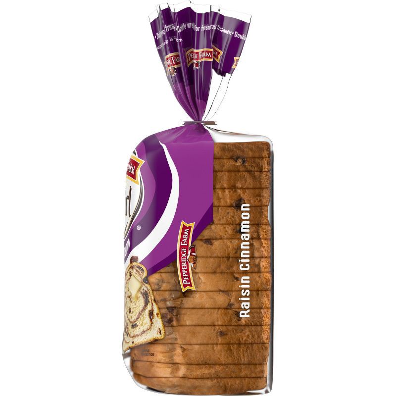 slide 6 of 6, Pepperidge Farm Raisin Cinnamon Swirl Breakfast Bread - 16oz, 16 oz