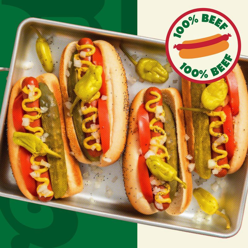 slide 3 of 10, Nathan's Famous Bun Length Skinless Beef Franks - 12oz/8ct, 8 ct; 12 oz