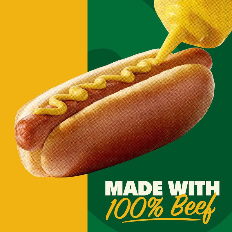 slide 4 of 10, Nathan's Famous Bun Length Skinless Beef Franks - 12oz/8ct, 8 ct; 12 oz