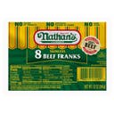 Nathan's Famous Skinless Beef Franks - 12oz/8ct