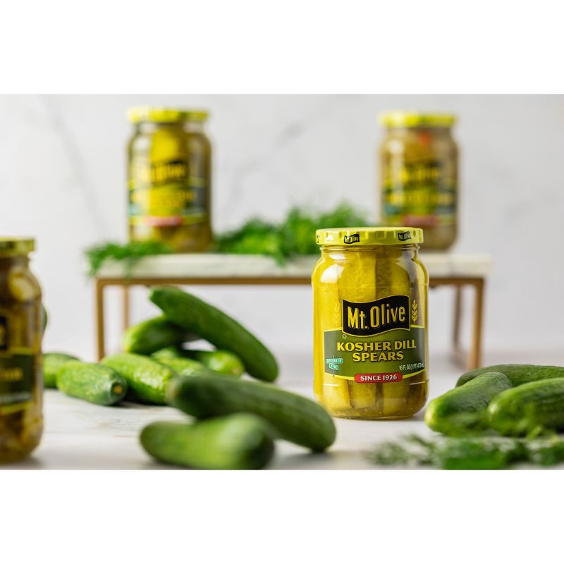 slide 8 of 8, Mt. Olive Kosher Dill Pickle Spears - 24oz, 24 oz