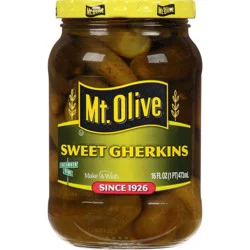 Mt. Olive Sweet Gherkin Pickles - 16oz