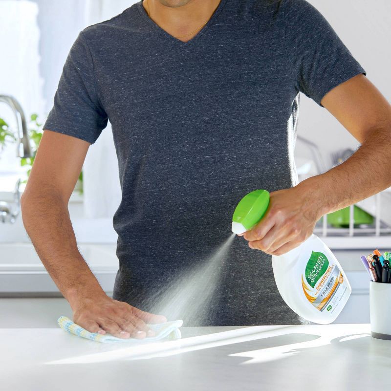 slide 6 of 10, Seventh Generation Lemongrass Citrus Disinfecting Multi-Surface Cleaner - 26oz, 26 oz