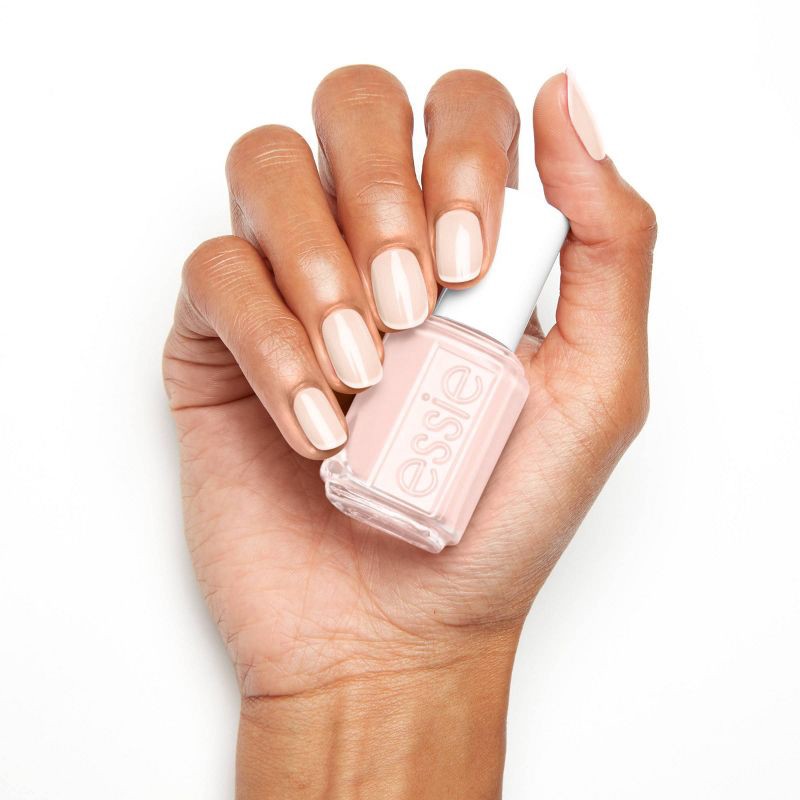 slide 5 of 7, essie NailPolish - Ballet Slippers - 0.46 fl oz: Sheer Pink, Vegan, High Shine Gloss Finish, Salon Quality Formula, 0.46 fl oz