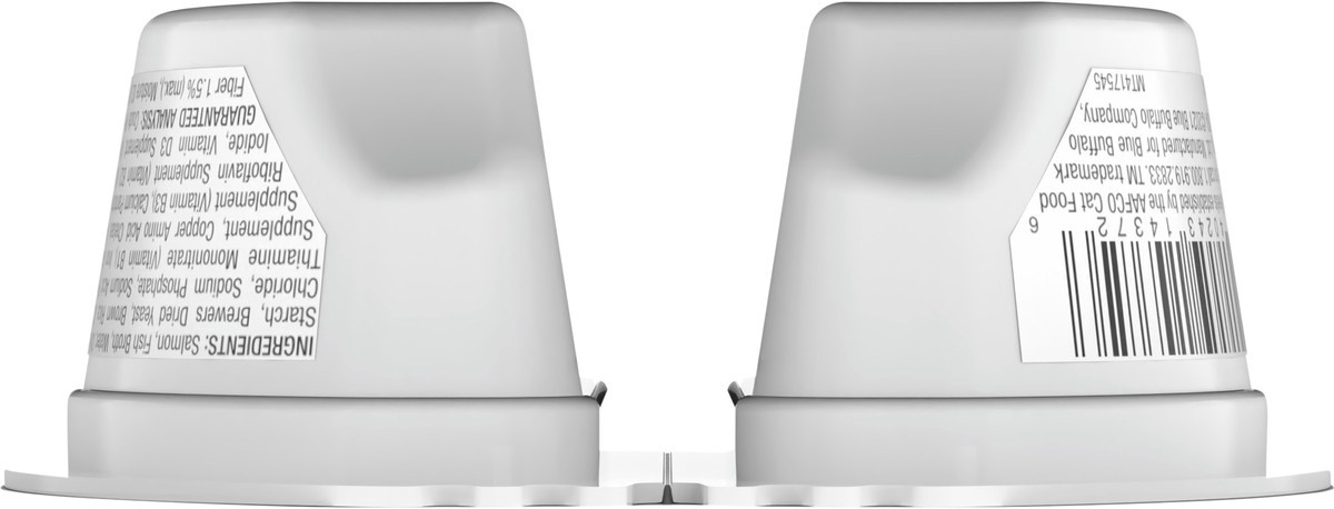 slide 3 of 13, Blue Buffalo Tastefuls Savory Singles Adult Cuts in Gravy Wet Cat Food, Salmon Entrée, Perfectly Portioned Cups in a 2.6-oz Twin-Pack Tray, 2 ct