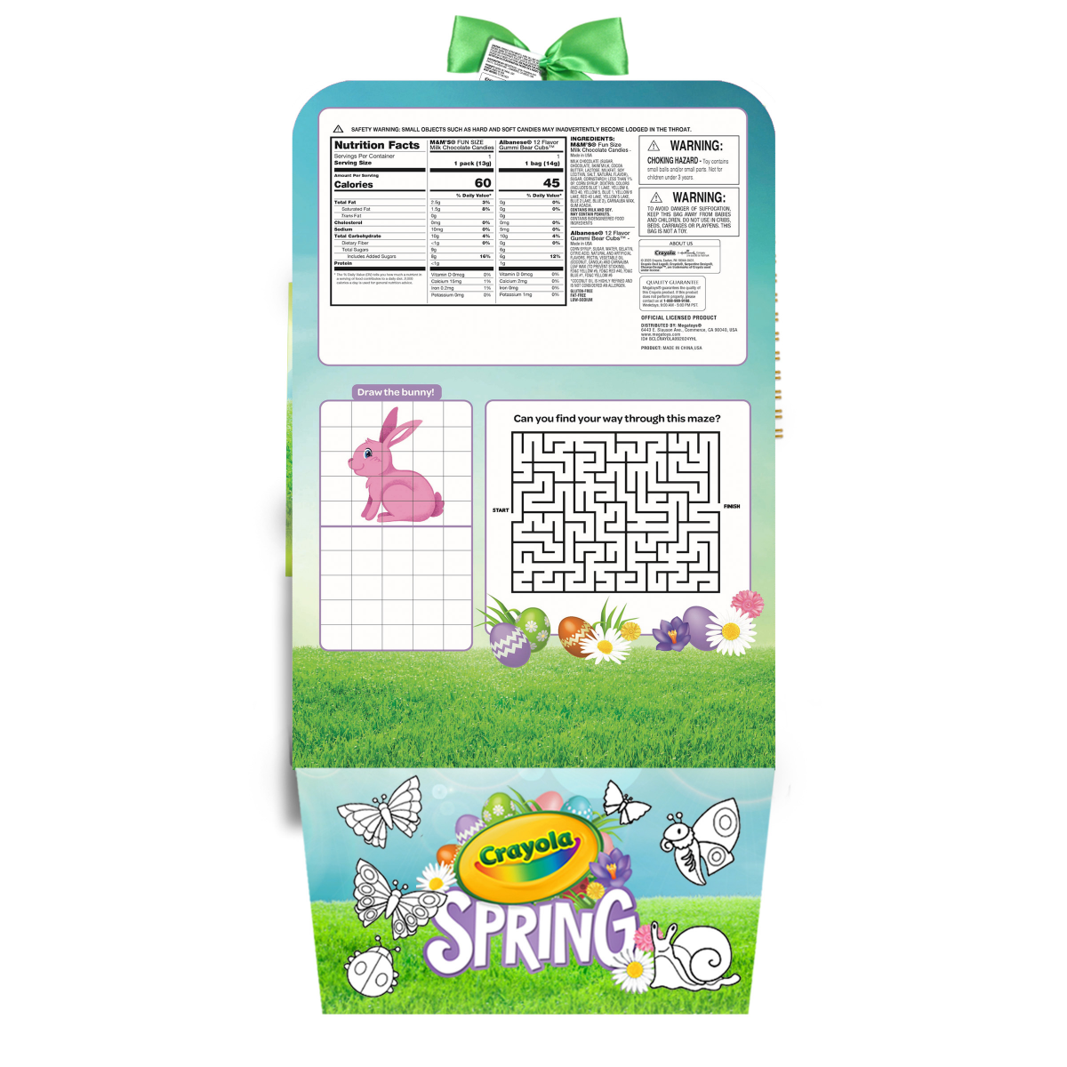 slide 2 of 2, Crayola Easter Basket, 1 ct