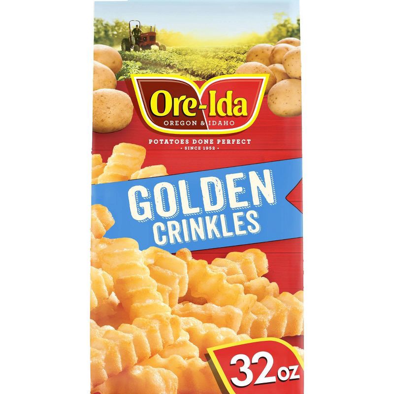 Ore-Ida Gluten Free Frozen Golden Crinkles French Fries - 32oz