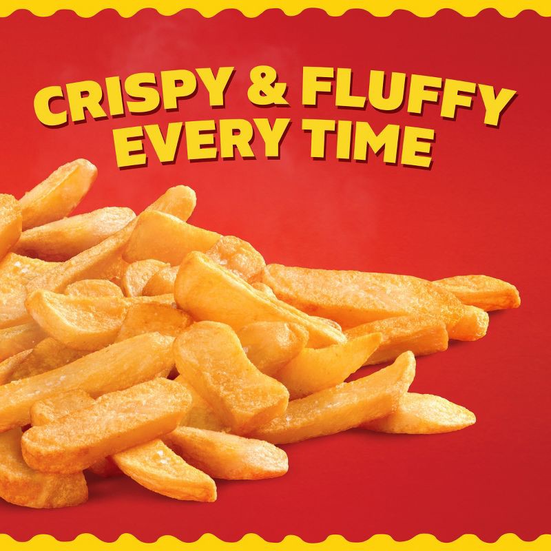 slide 3 of 10, Ore-Ida Gluten Free Frozen Thick Cut Steak Fries - 28oz, 28 oz