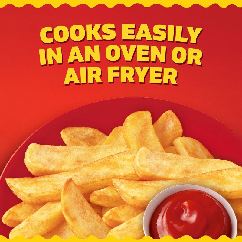 slide 5 of 10, Ore-Ida Gluten Free Frozen Thick Cut Steak Fries - 28oz, 28 oz