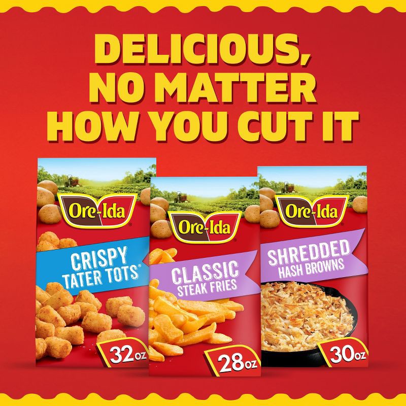 slide 9 of 10, Ore-Ida Gluten Free Frozen Thick Cut Steak Fries - 28oz, 28 oz