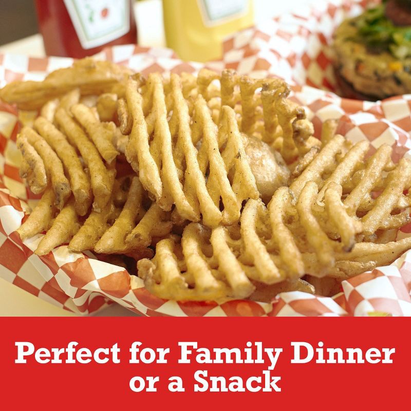 slide 3 of 9, Ore-Ida Gluten Free Frozen Golden Waffle Fries - 22oz, 22 oz