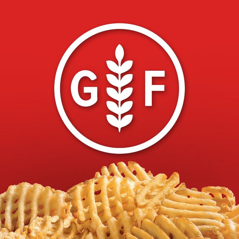 slide 5 of 9, Ore-Ida Gluten Free Frozen Golden Waffle Fries - 22oz, 22 oz