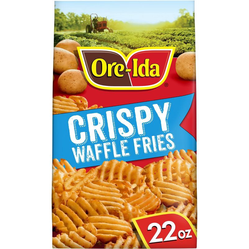 slide 1 of 9, Ore-Ida Gluten Free Frozen Golden Waffle Fries - 22oz, 22 oz