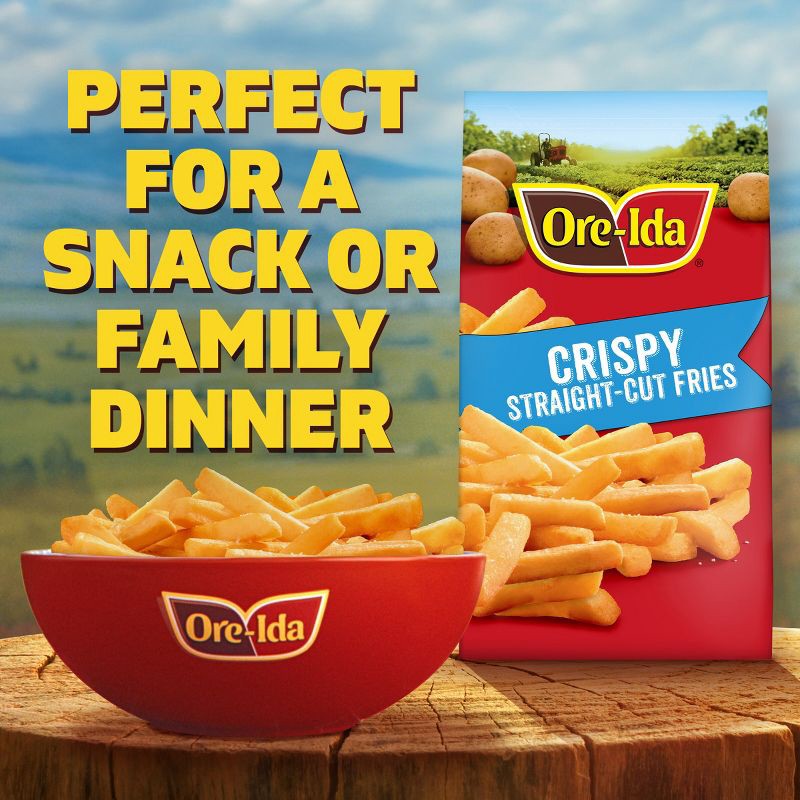 slide 4 of 9, Ore-Ida Gluten Free Frozen Crispy Fries - 32oz, 32 oz