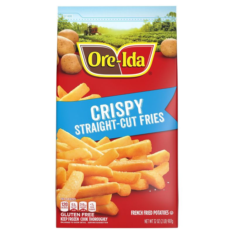 slide 9 of 12, Ore-Ida Gluten Free Frozen Golden Fries - 32oz, 32 oz