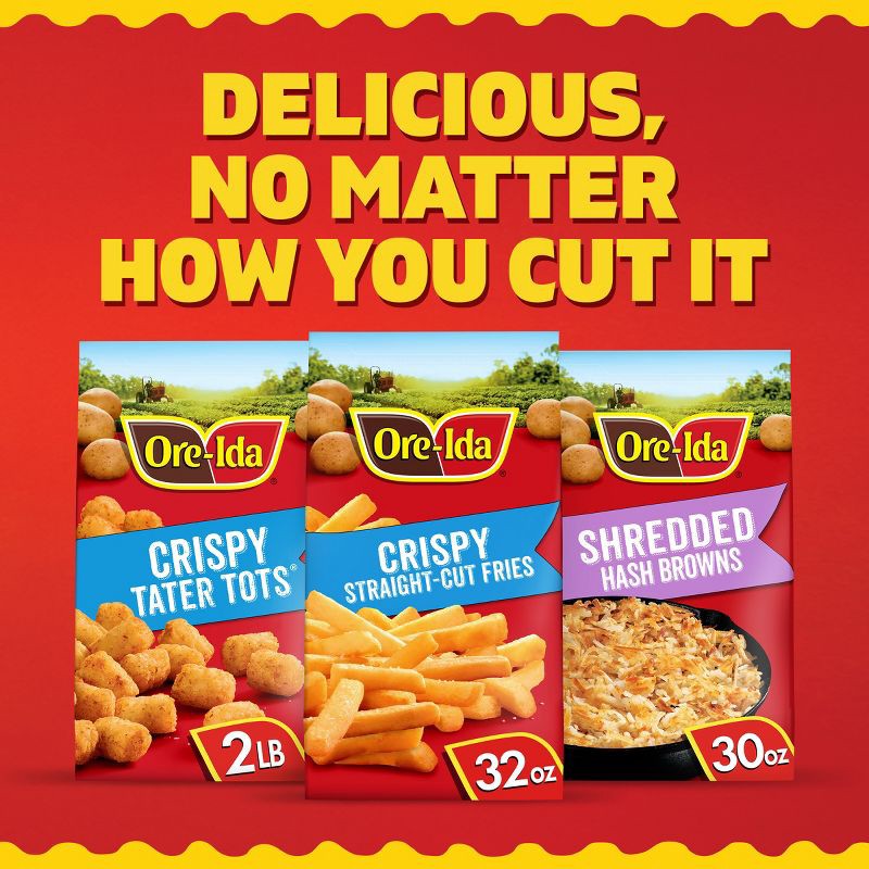 slide 9 of 9, Ore-Ida Gluten Free Frozen Crispy Fries - 32oz, 32 oz