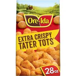 Ore-Ida Gluten Free Extra Crispy Frozen Tater Tots - 28oz
