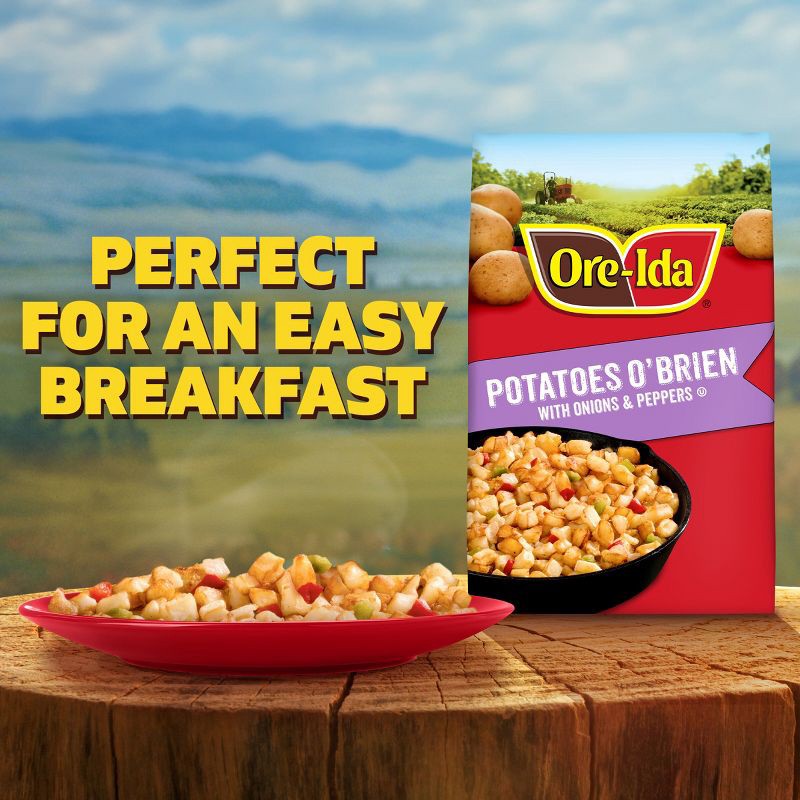 slide 4 of 9, Ore-Ida Gluten Free Frozen Potatoes O'Brien with Onions and Peppers - 28oz, 28 oz