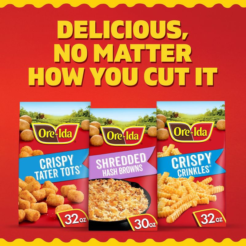 slide 9 of 9, Ore-Ida Gluten Free Frozen Shredded Hash Brown Potatoes - 30oz, 30 oz