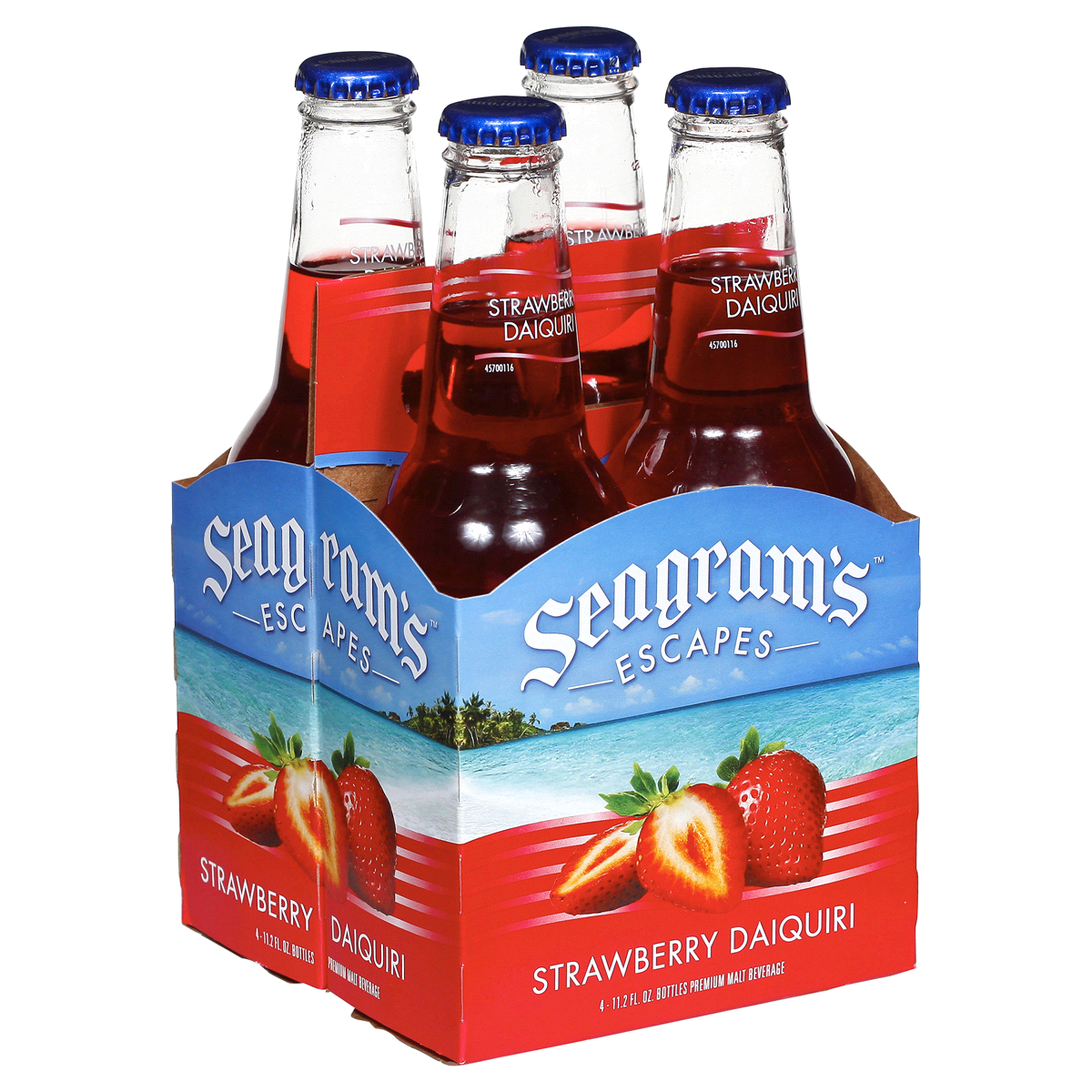 Seagram's Escapes Strawberry Daiquiri Malt Beverage 4 11.2 fl oz