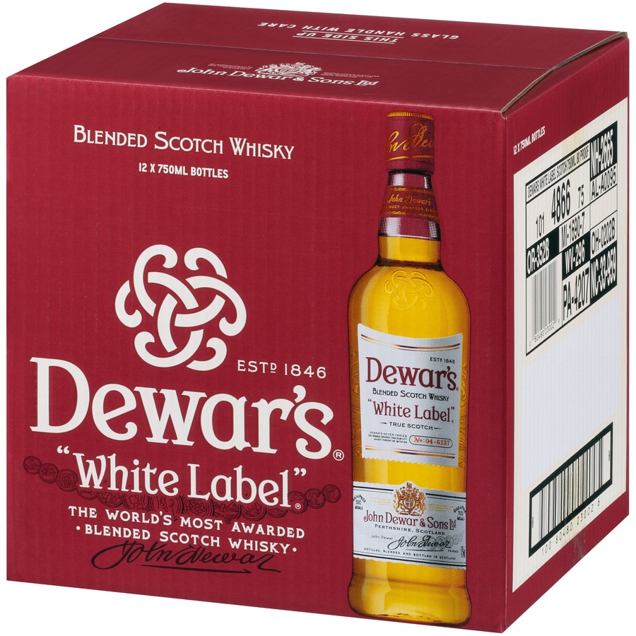 Dewar's White Label Scotch 750 ml Shipt