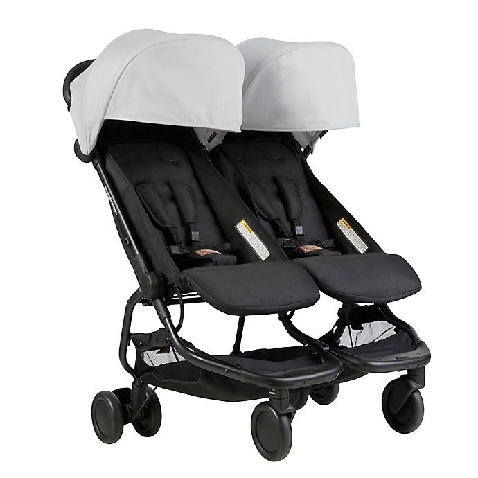 slide 1 of 7, Mountain Buggy Nano Duo Stroller - Silver, 1 ct