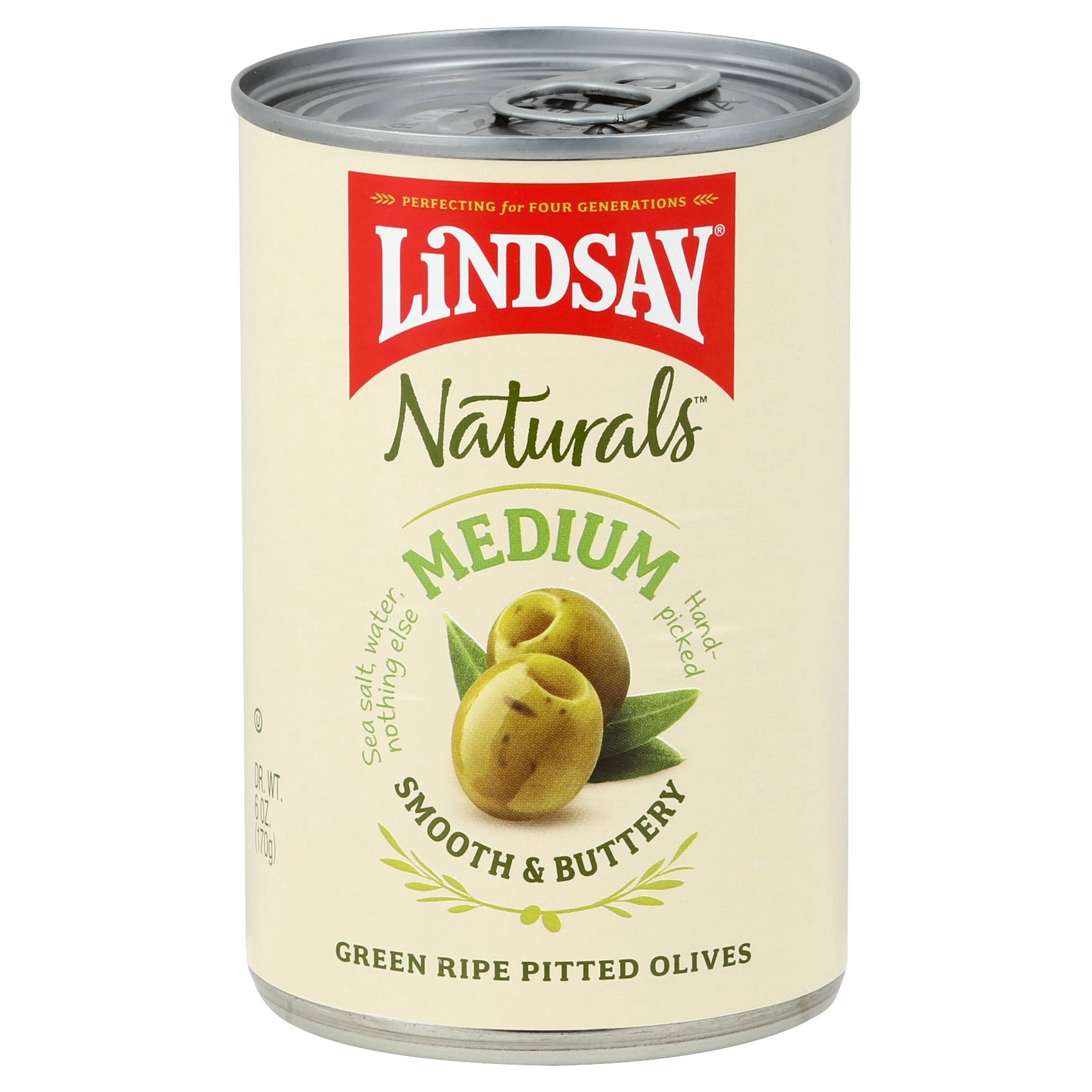 slide 1 of 8, Lindsay Crafted California Green Ripe Olives, 6 oz