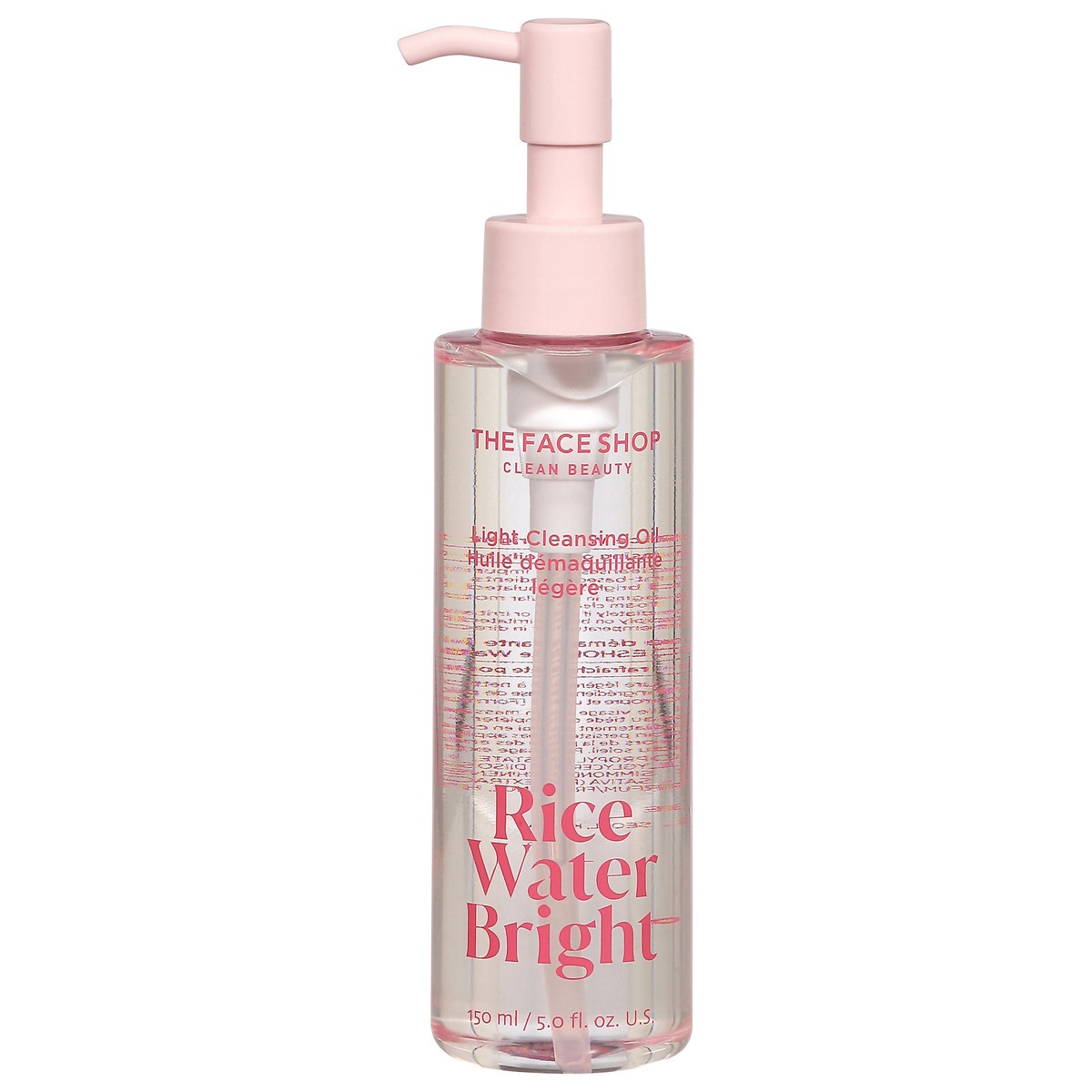 slide 1 of 14, The Face Shop Light Rice Water Bright Cleansing Oil 5.0 fl oz, 5 oz