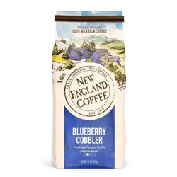 New England Coffee New England Blueberry Cobbler Medium Roast Ground Coffee - 11oz