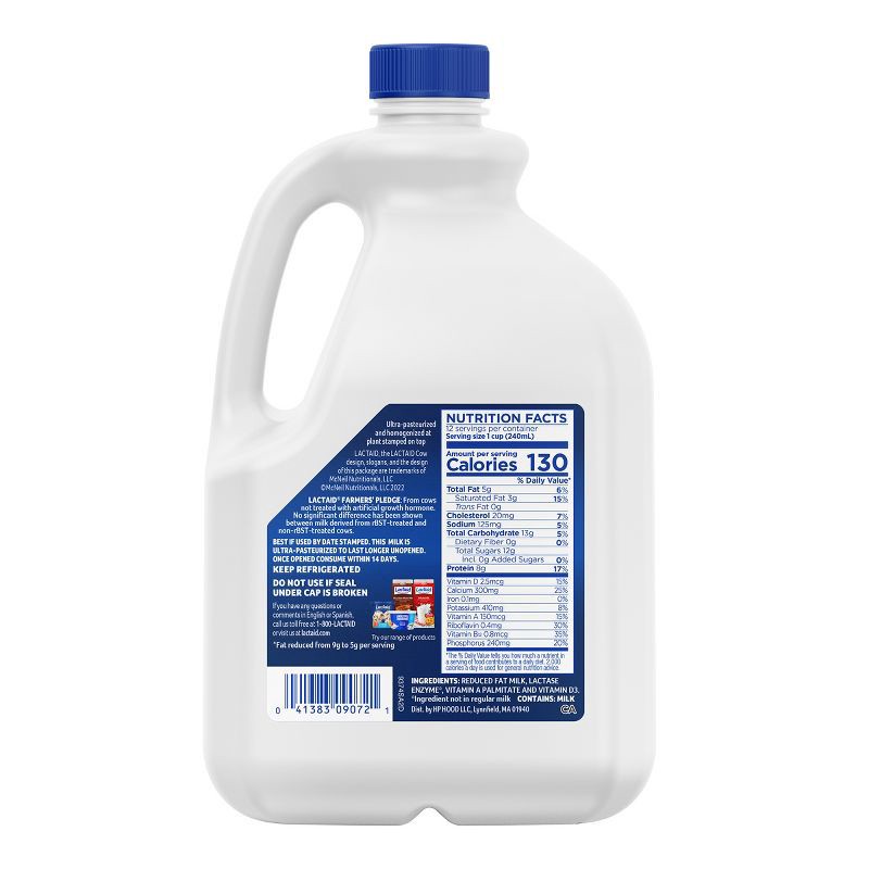 slide 2 of 6, Lactaid Lactose Free 2% Reduced Fat Milk - 96 fl oz, 96 fl oz