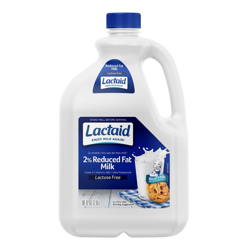 slide 1 of 6, Lactaid Lactose Free 2% Reduced Fat Milk - 96 fl oz, 96 fl oz