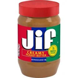 Jif Creamy Peanut Butter - 40oz