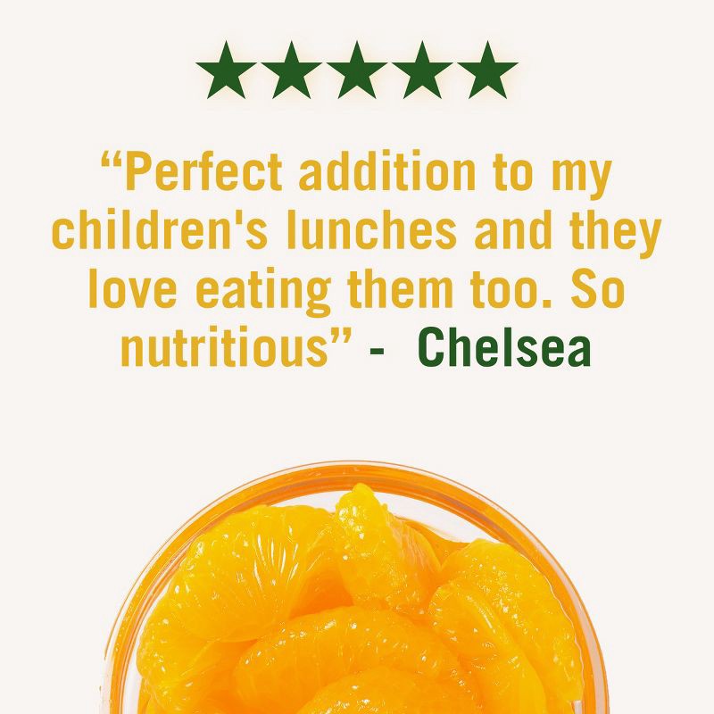 slide 6 of 7, Del Monte Mandarin Oranges Fruit Cups in 100% Juice - 12ct/4oz, 12 ct; 4 oz