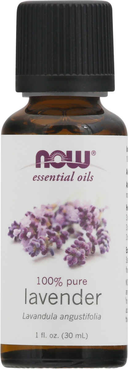 slide 8 of 10, NOW Essential Oils 100% Pure Lavender Oil, 1 fl oz
