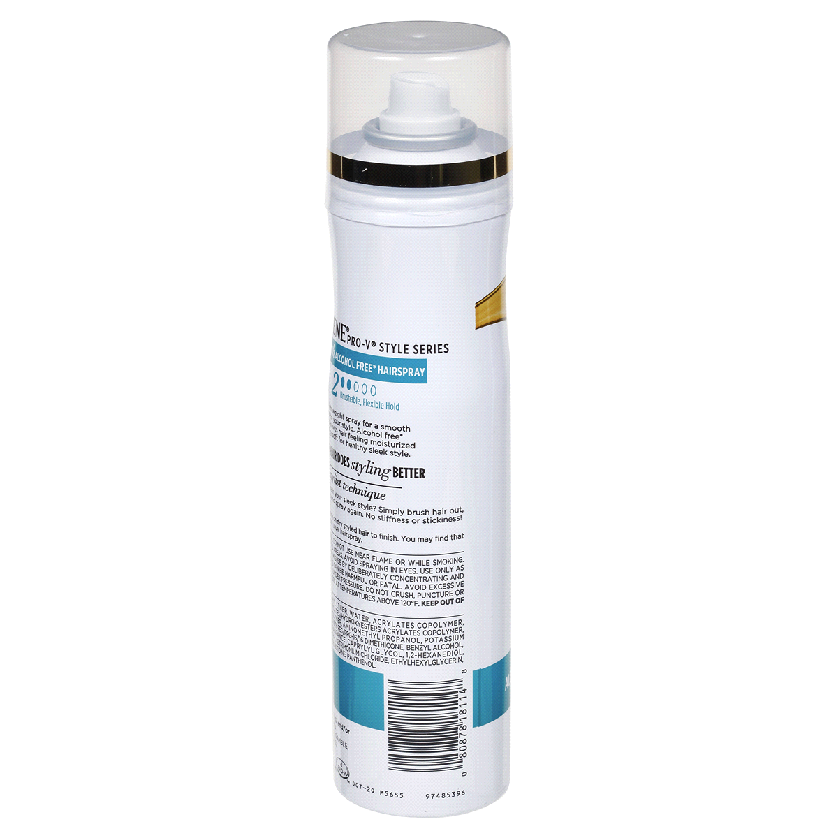 slide 5 of 7, Pantene Pro-V Smooth Airspray Hairspray, 7 oz