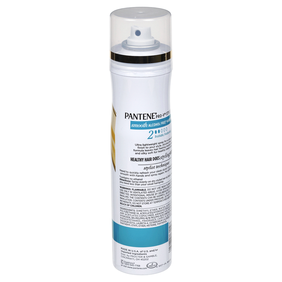 slide 2 of 7, Pantene Pro-V Smooth Airspray Hairspray, 7 oz
