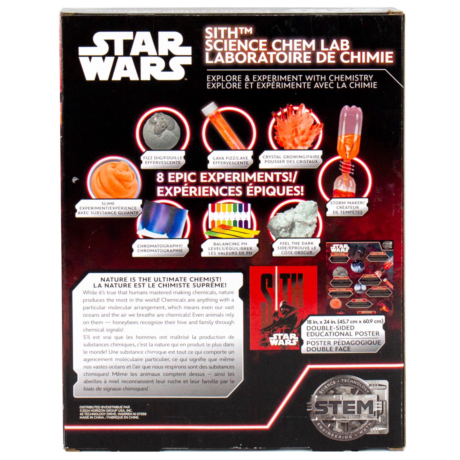 slide 3 of 5, Star Wars Sith Science Chem Lab Set, makes 8 experiments